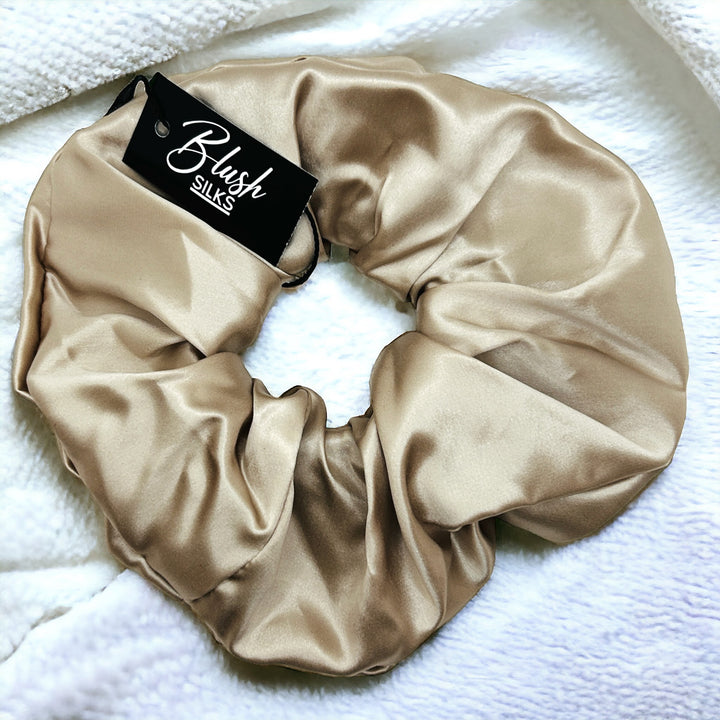 Oversized 8cm Pure Silk Scrunchies