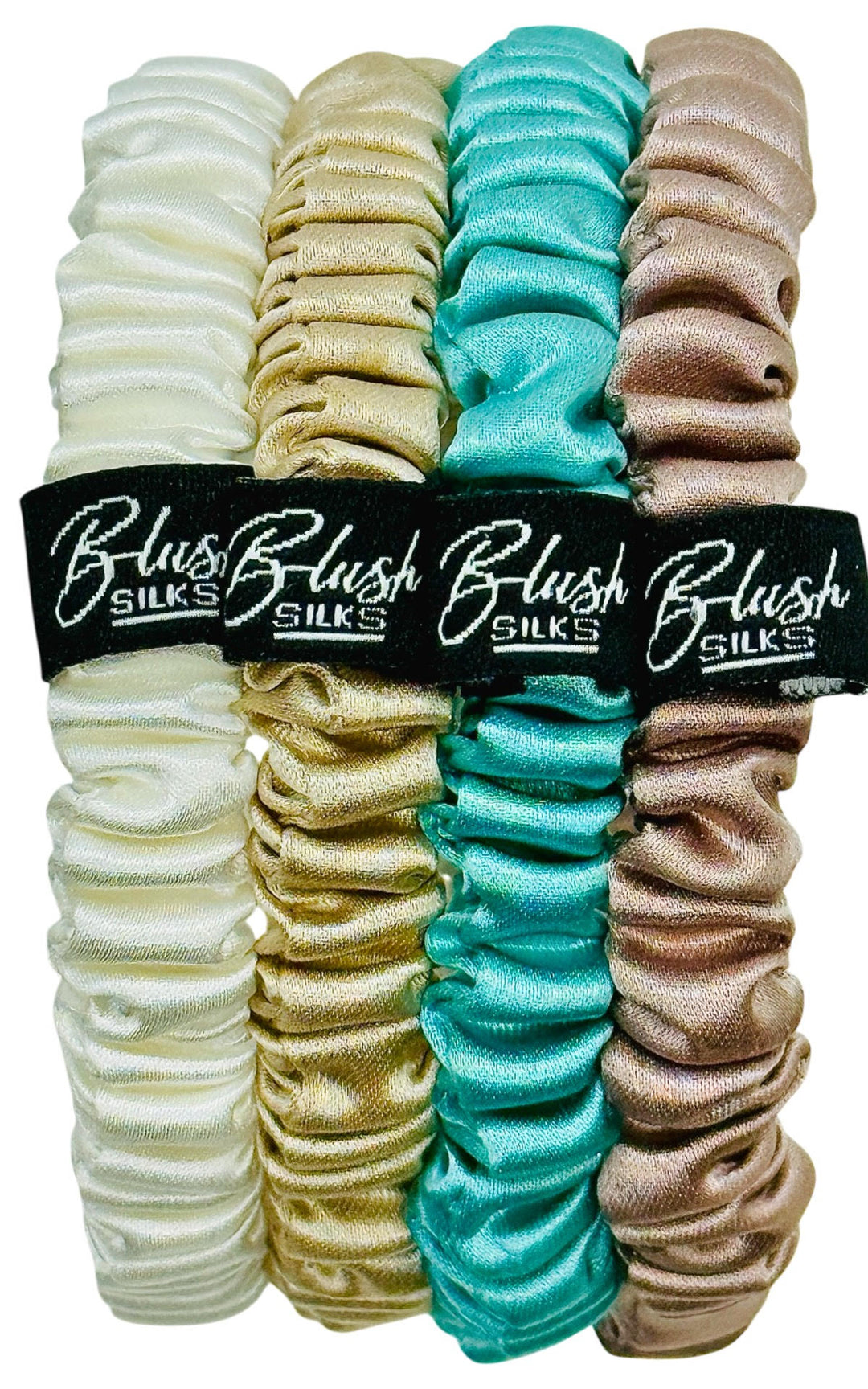 NEW Seaside Mini Scrunchie 4 Piece Set