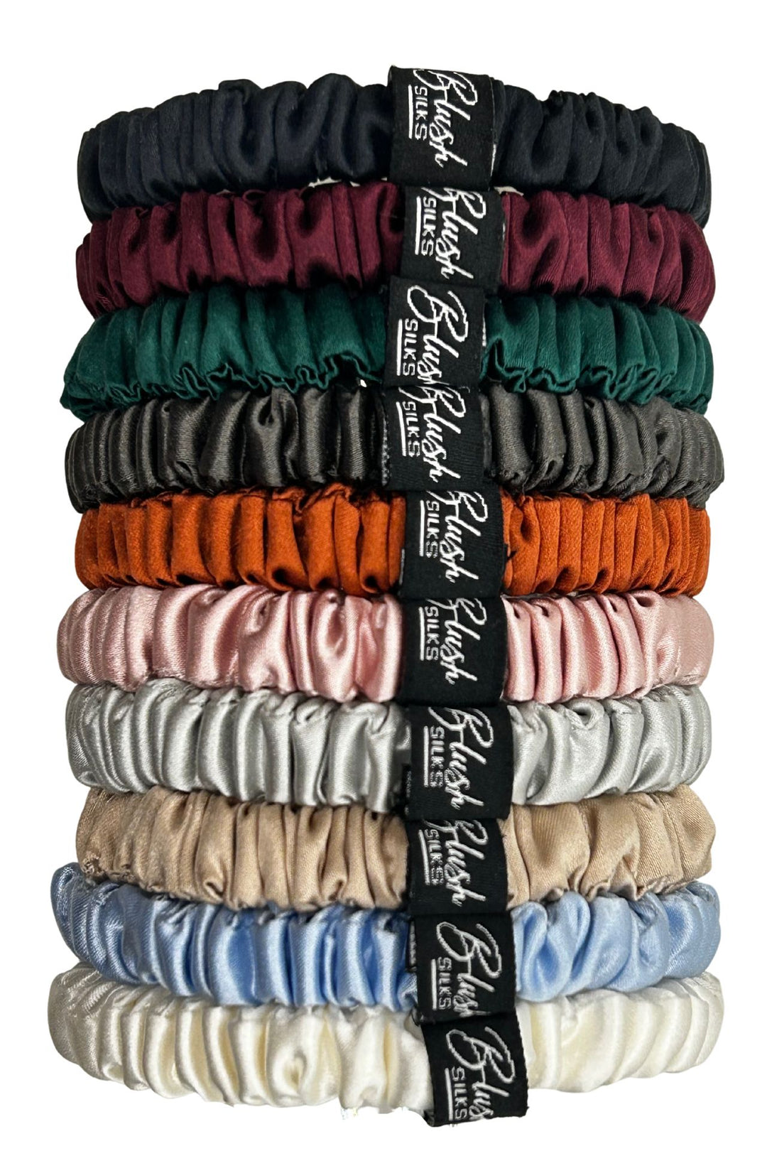 Gradient Mini Scrunchie 10 Piece Set