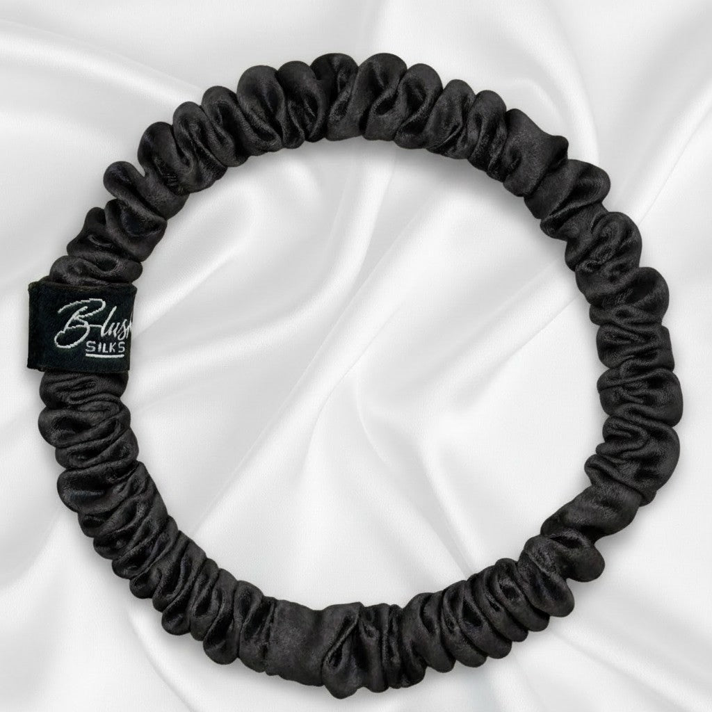 Basics Mini Mulberry Silk Scrunchie Set