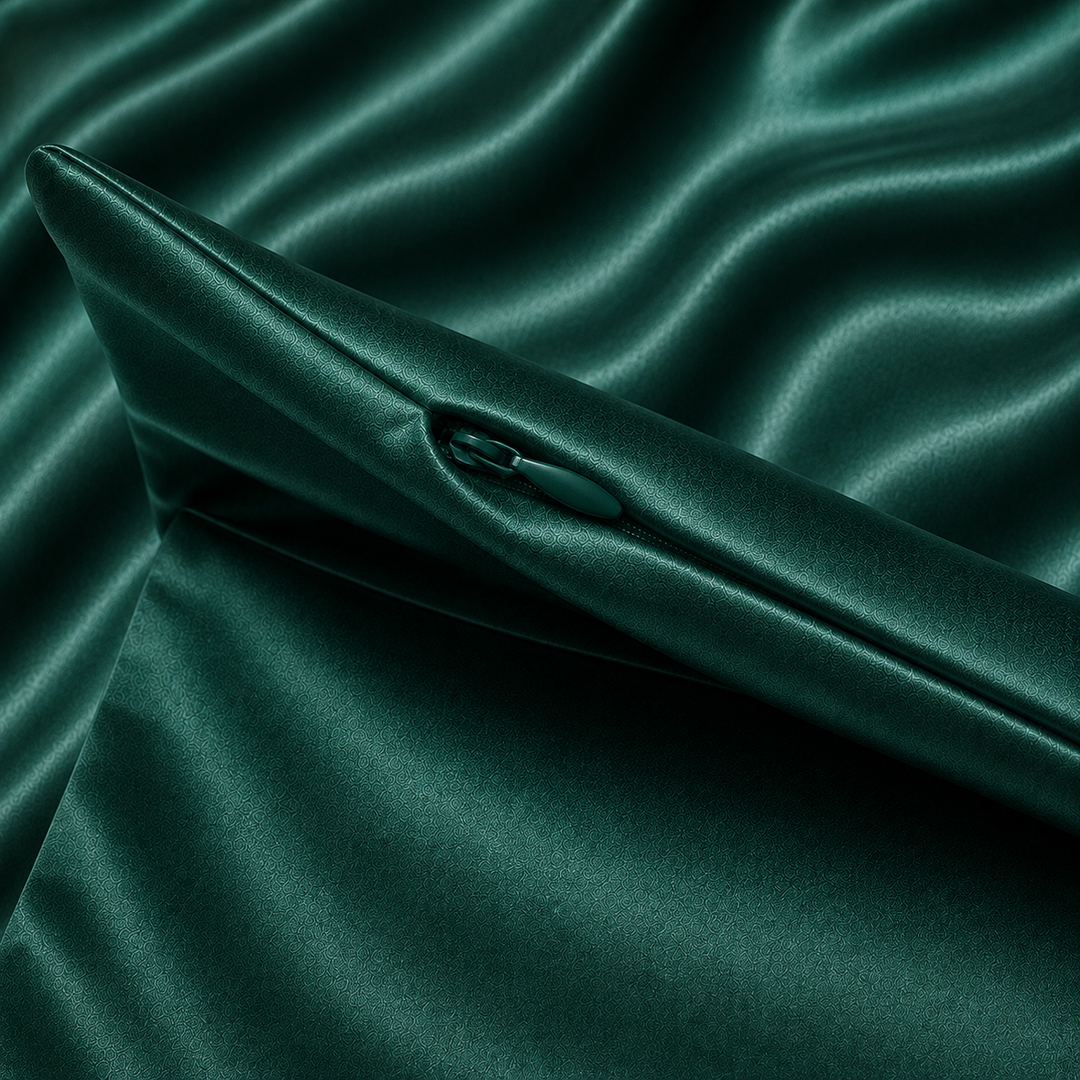 Emerald Silk Pillowcase – 22 Momme Mulberry Silk