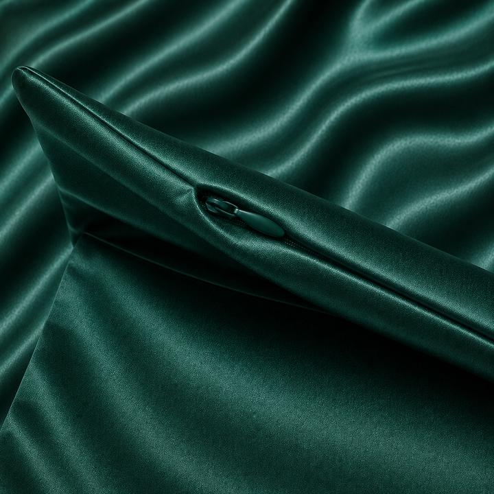 Emerald Silk Pillowcase – 22 Momme Mulberry Silk